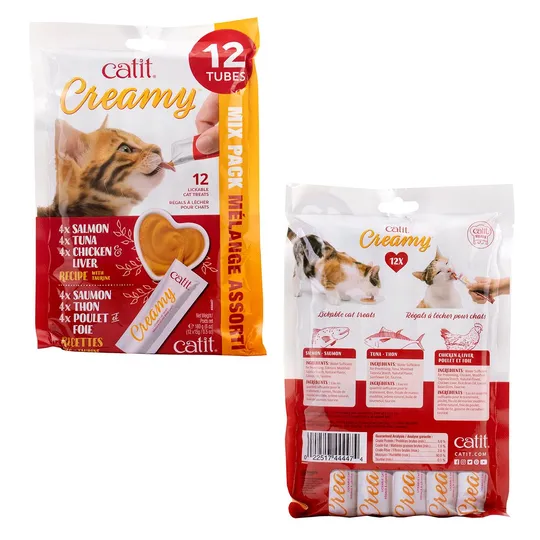 Catit Creamy Lickables Assorted Flavours