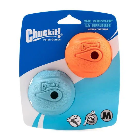 Chuckit Whistle Ball 2/Pk
