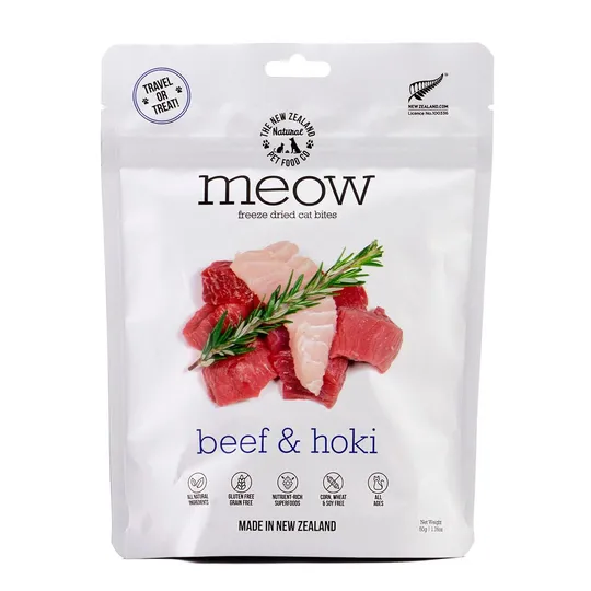 Nz Natural Meow Beef & Hoki