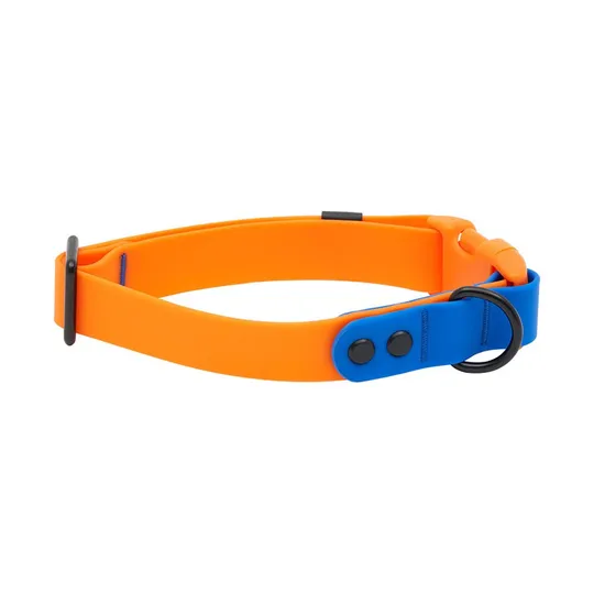 Collar Rc Waterproof Adjustable Orange/Sapphire