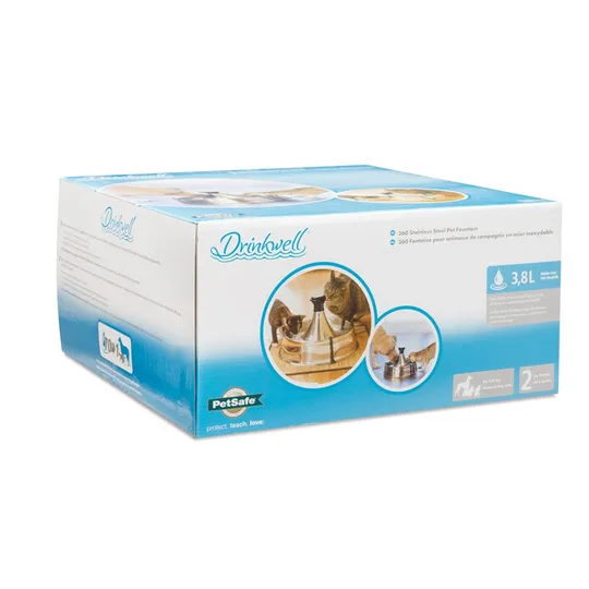 Drinkwell 360 Pet Fountain Stainless Steel