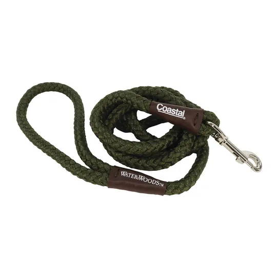Lead Water & Woods Rope Snap Lead 6ft - Green