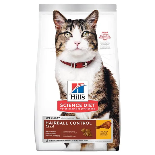 Science Diet Hairball Control (Chicken)