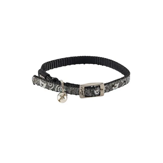 Collar Rogz Safety Pin Buckle Adjustable Black