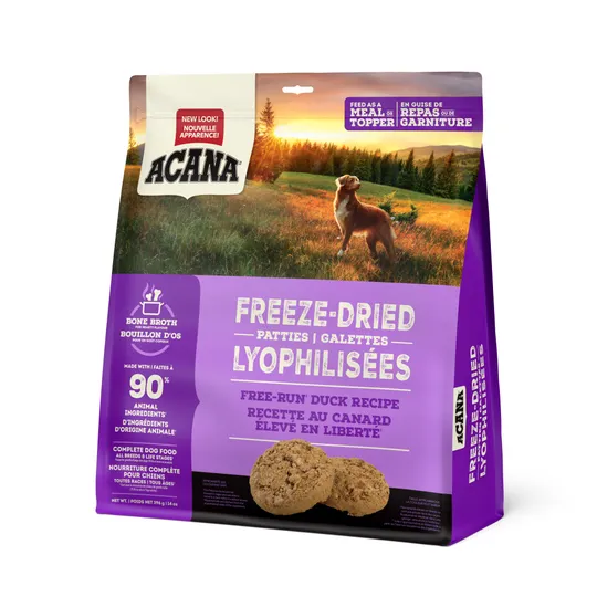 ACANA FREEZE DRIED PATTIES DUCK