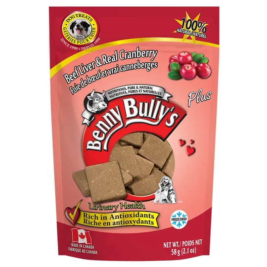 Beef Liver Plus Cranberry Benny Bullys