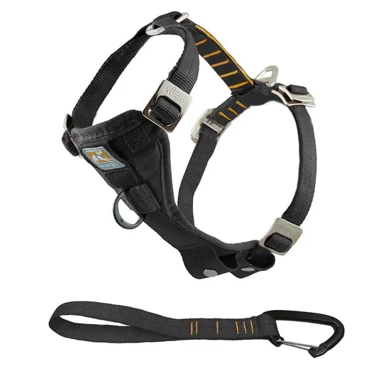 Harness Kurgo Enhanced Strength Tru-fit with Tether Black