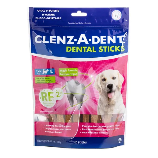 Clenz-A-Dent Rf2 Dental Sticks Large