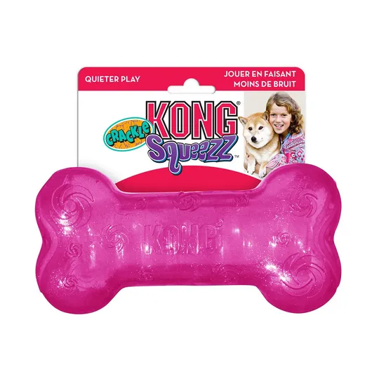 Kong Squeezz Crackle Bone
