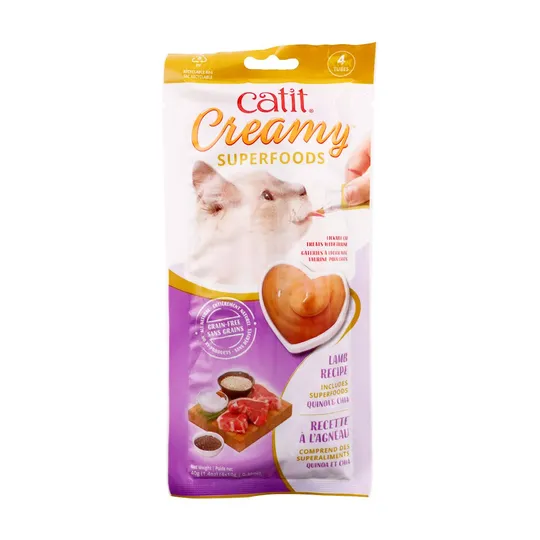 Catit Creamy Superfood Lamb Recipe with Quinoa And Chia