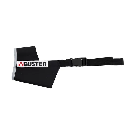 Buster Muzzle Nylon Easy ID Black/Grey