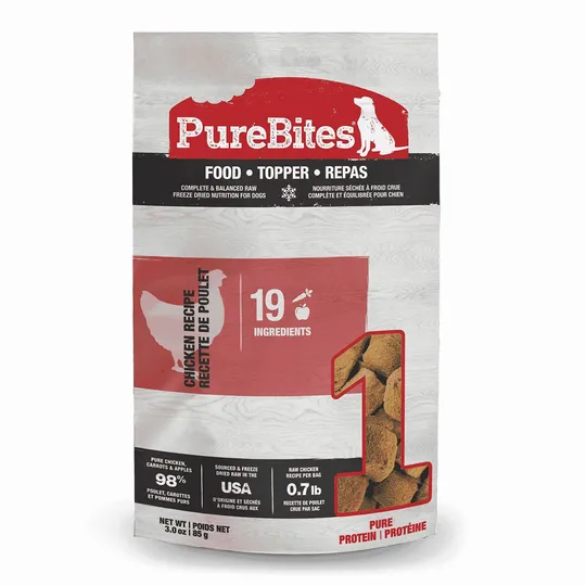 Purebites Freeze Dried Chicken Recipe Topper