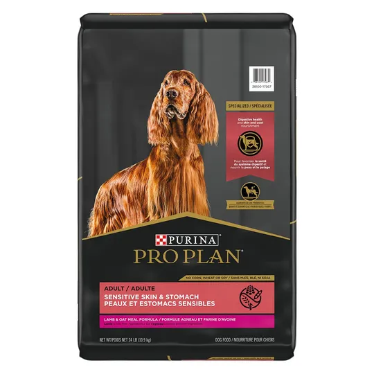 Pro Plan Sensitive Skin/Stomach Lamb & Oatmeal