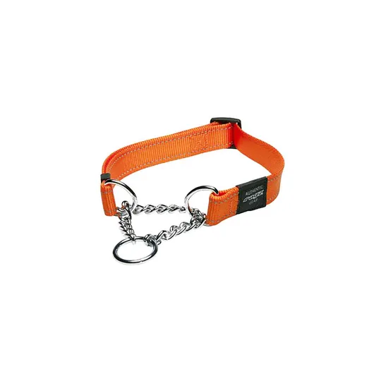 Rogz Lumberjack Obedience Half Check Orange