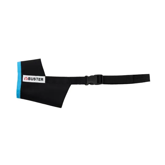Buster Muzzle Nylon Easy ID Black/Turquoise