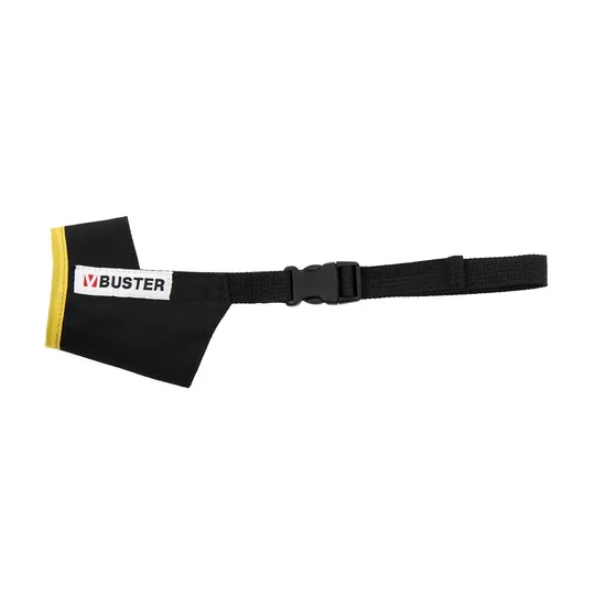 Buster Muzzle Nylon Easy ID Black/Yellow