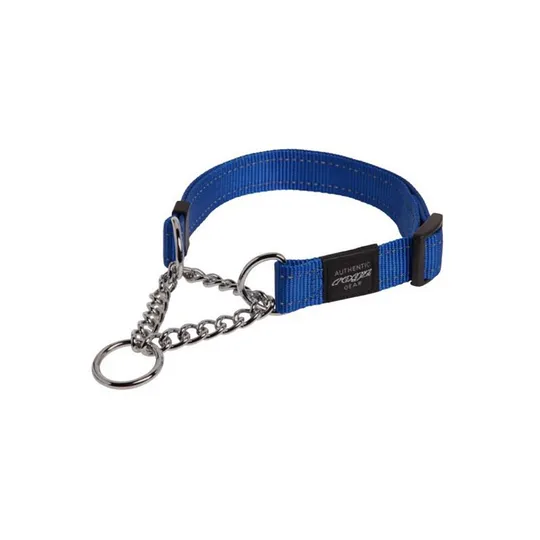 Rogz Lumberjack Obedience Half Check Blue