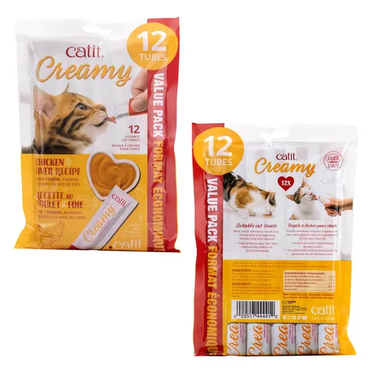 Catit Creamy Lickables Chicken & Liver Flavour