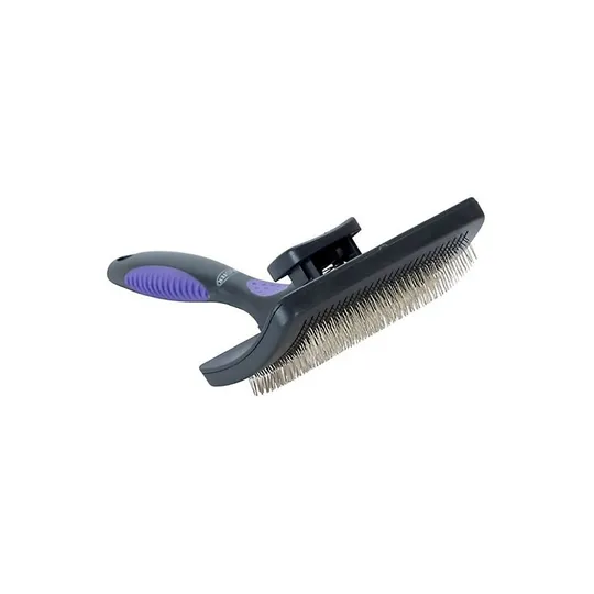 Buster Slicker Brush Self Cleaning Soft Pins