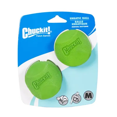 Chuckit Erratic Ball 2/Pk
