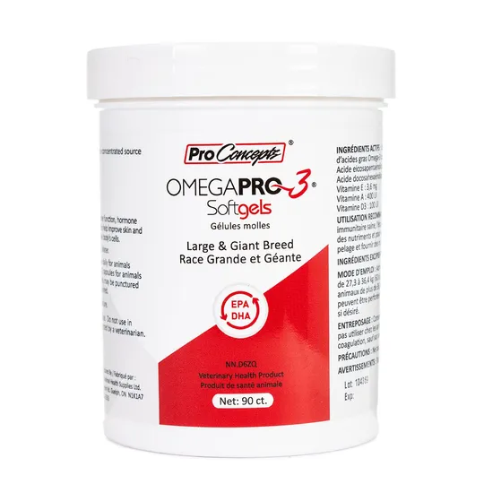 Omega Pro 3 Softgels Large Breed