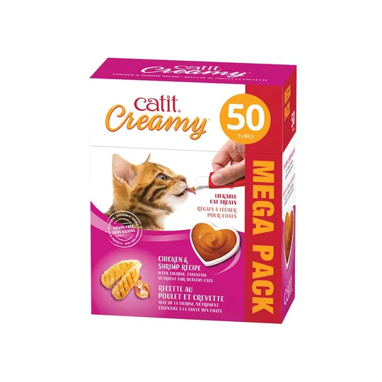 Catit Creamy Lickables Chicken & Shrimp Flavour