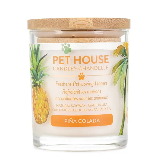 Candle Pet House One Fur All Pina Colada
