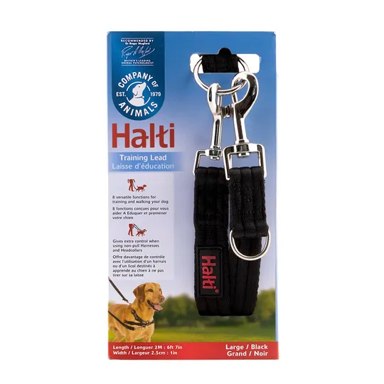 Lead Halti Training Black