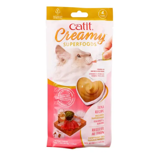 Catit Creamy Superfood Tuna Recipe with Coconut And Wakame