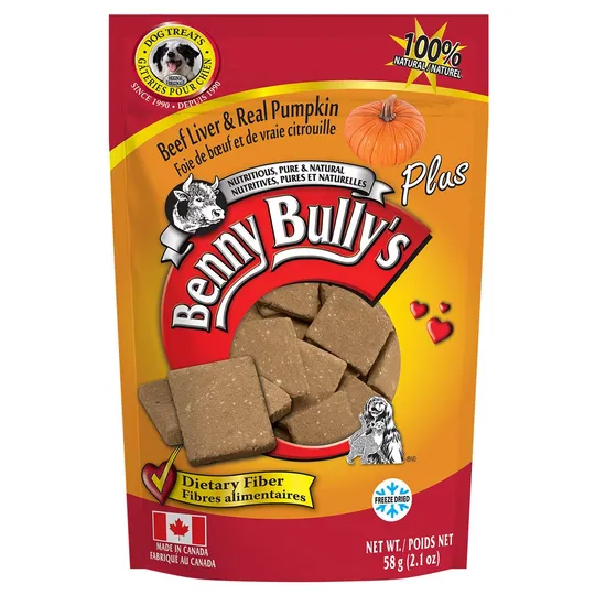 Beef Liver Plus Pumpkin Benny Bullys