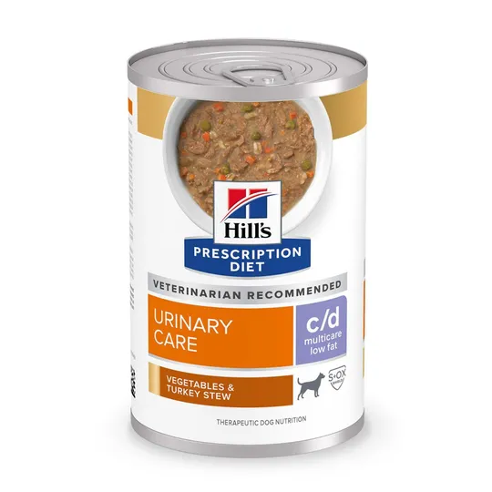 Hills c/d Multicare Low Fat Veg & Turkey